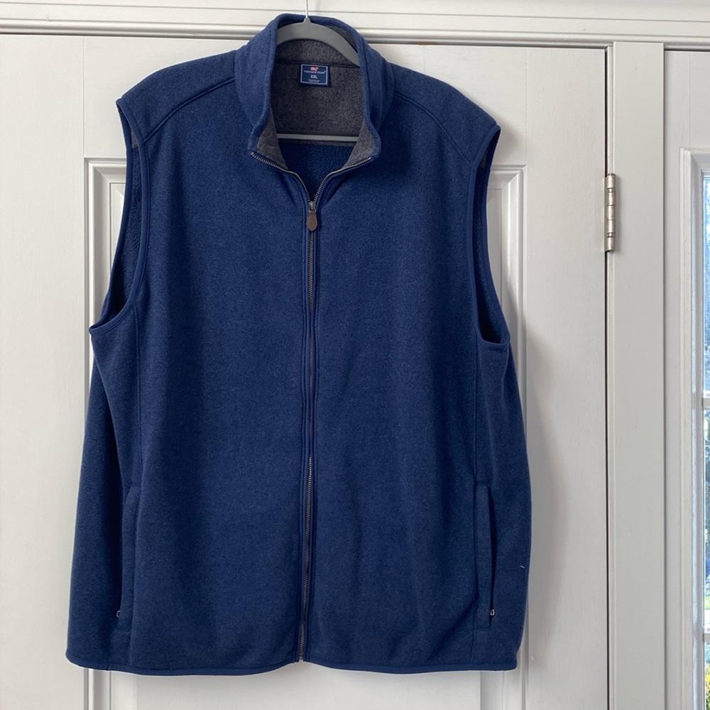 Vineyard Vines Navy Vest.  Men’s XXL